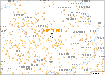 map of Masturai