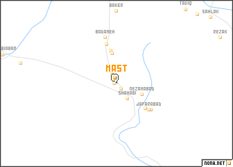 map of Mast