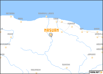 map of Masuam