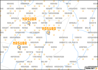 map of Masuba