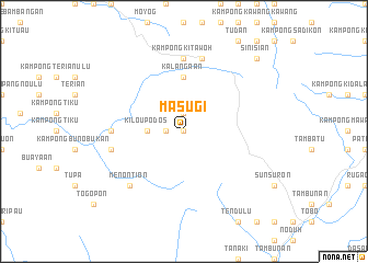 map of Masugi
