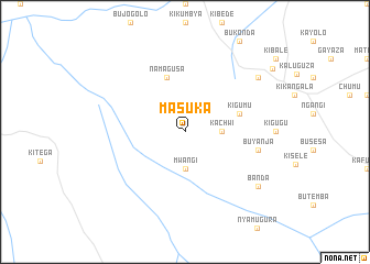 map of Masuka