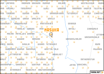 map of Masuka