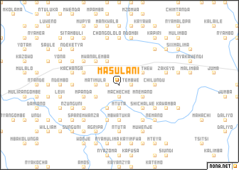 map of Masulani