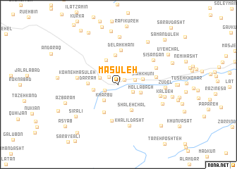 map of Māsūleh