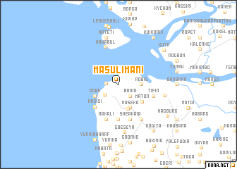 map of Masulimani