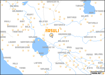 map of Masuli