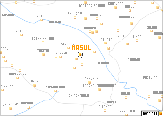 map of Masūl