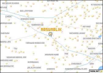map of Masu Malik