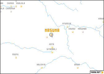map of Masuma