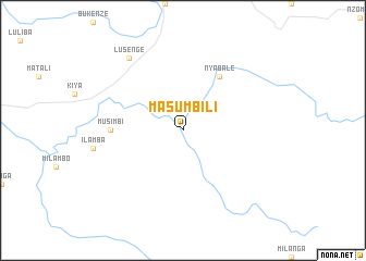 map of Masumbili