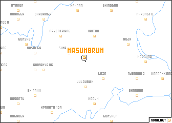 map of Masumbrum