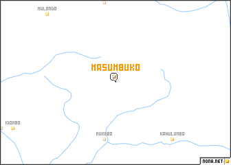 map of Masumbuko