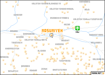 map of Ma‘şūmīyeh