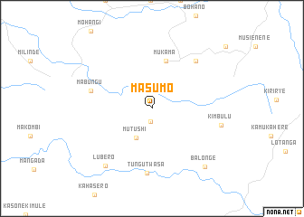 map of Masumo