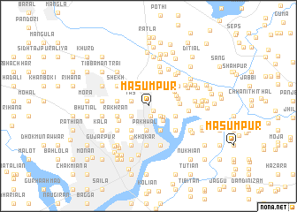 map of Māsūmpur