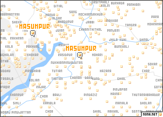 map of Māsūmpur