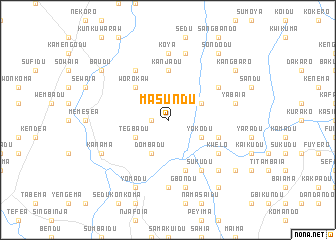 map of Masundu