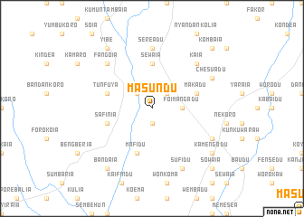 map of Masundu