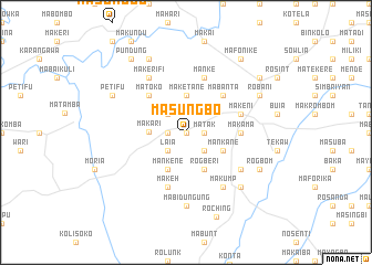 map of Masungbo