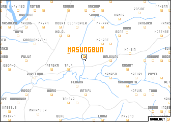 map of Masungbun