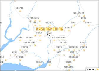 map of Masungmeñing