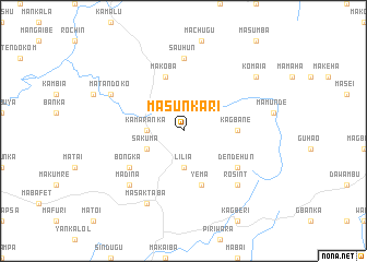 map of Masunkari