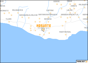 map of Masunte