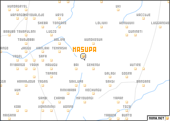 map of Masupa