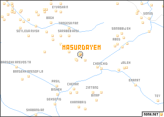 map of Māsūr Dayem