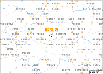 map of Masuri