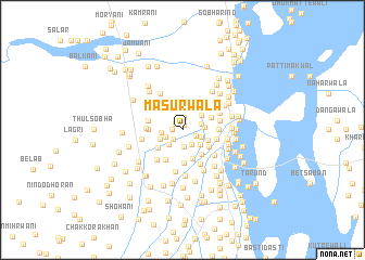 map of Masūrwāla