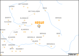 map of Masur