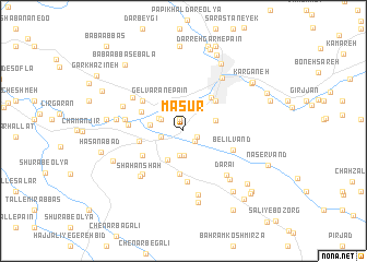 map of Māsūr