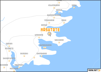 map of Masutate