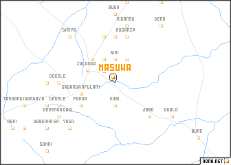map of Masuwa