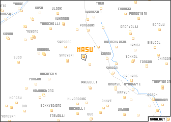 map of Masu