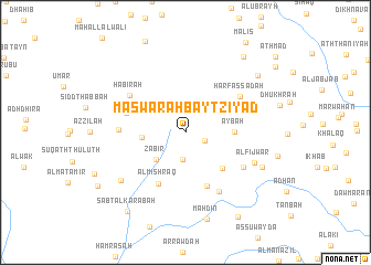 map of Maswarah Bayt Ziyād