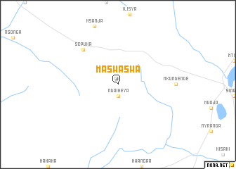 map of Maswaswa