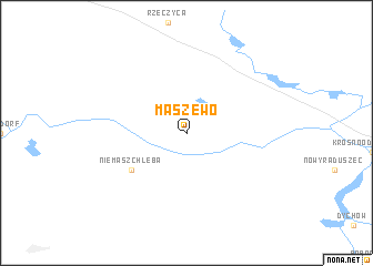 map of Maszewo