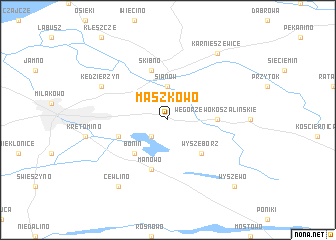 map of Maszkowo