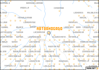 map of Mata Ahogado