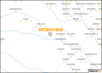 map of Mataanyaha