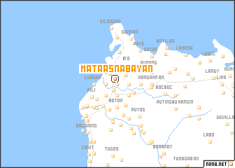 map of Mataas na Bayan