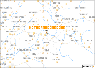 map of Mataas na Pangpang