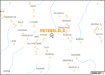 map of Matabalala