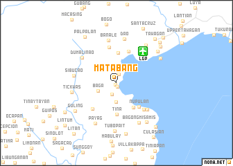 map of Matabang