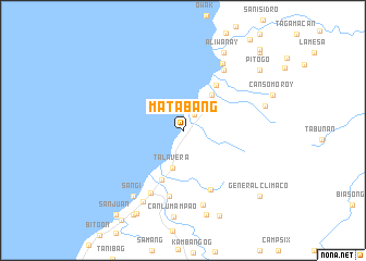 map of Matabang