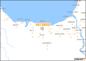 map of Matabao