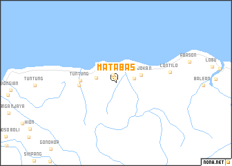 map of Matabas